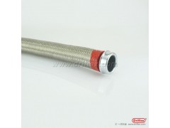 304不銹鋼編織軟管，不銹鋼金屬軟管ExdII使用于油氣水氣重的場(chǎng)所圖2