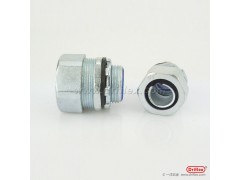 鋅合金直接頭外絲外螺紋連接器內徑10到100工程項目穿線用圖2