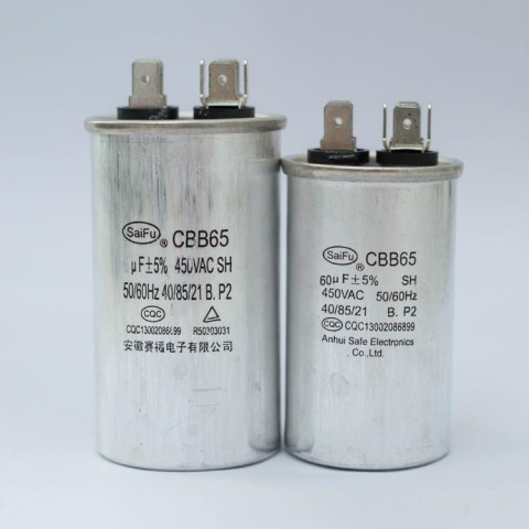 壓縮機(jī)電容器60UF450VAC圖1