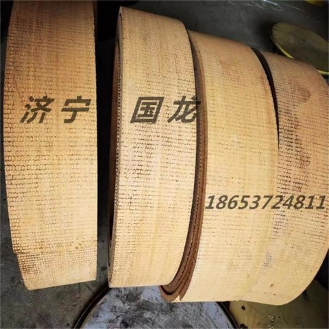 山東剎車帶 石棉編織型剎車帶 摩擦性能好