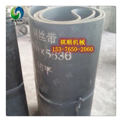 給煤機(jī)輸送帶 900*4860鋼絲帶阻燃無接口