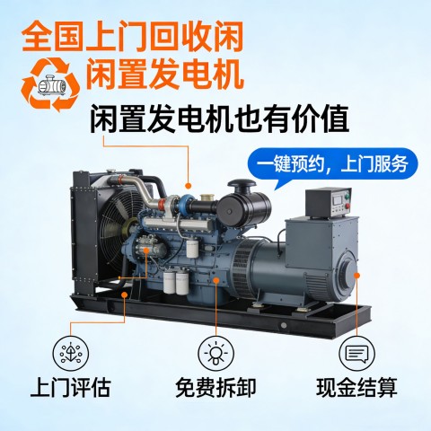 全國(guó)攪拌站發(fā)電機(jī)上門(mén)回收 攪拌站工程機(jī)組圖3